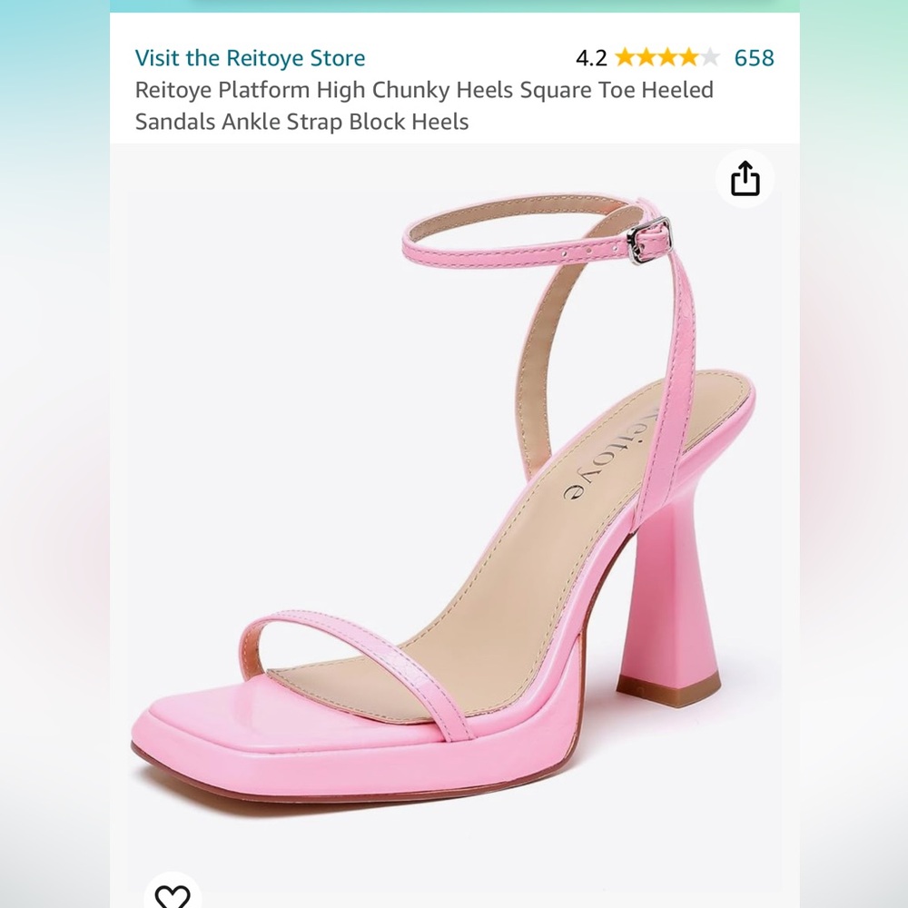 Pink heels!